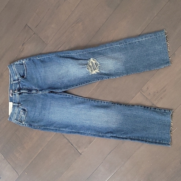 NWT DL1961 MARA Mid Rise Straight Leg Crop Ankle Jeans 29 - Picture 3 of 5